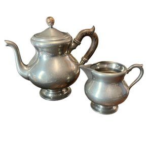 Vintage Royal Holland Tea Pot and Creamer